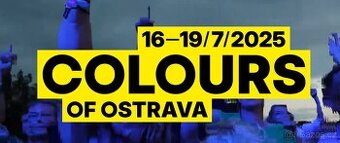 Vstupenky na Colours of Ostrava 16.-19.7.2025