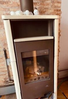 Nabízím krbové kamna ROMOTOP + akumulační nádrž
