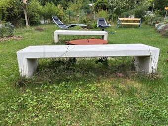 Betonová lavice