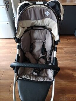 Prampol sportovní kočárek Zebra - béžový