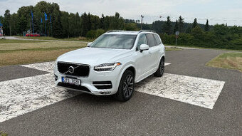 Volvo XC90 T6, 2.0l benzín, 235kw, bílá, 7 míst, 2017