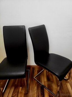 Židle koženková jídelní