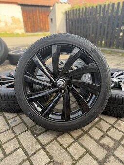 ORIGINÁL Alu Škoda Perseus R18, 5x112 - TOP STAV, ZIMNÍ