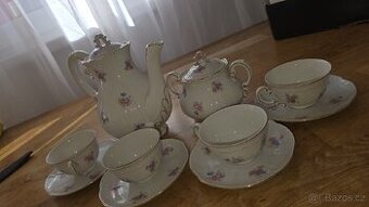 Zsolnay Pécs – porcelánová čajová/kávová souprava