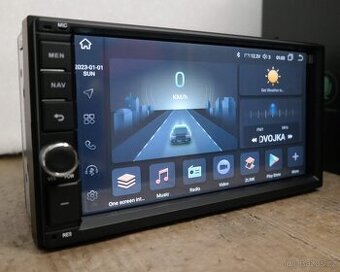 2DIN Navigace Android 14 4GB/32G Android Auto + Carplay