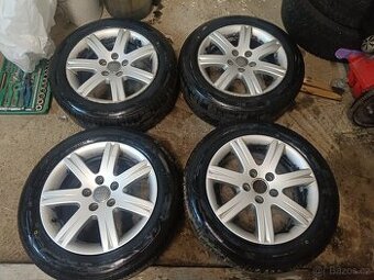 origo Audi 16" kola 5x112 ET42 + nové zimní pneu