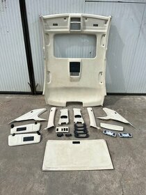 BMW E60 INDIVIDUAL Alcantara šíbrový strop komplet