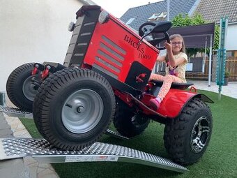Traktůrek BROLS 1000 plně elektrický a univerzální TOP STAV