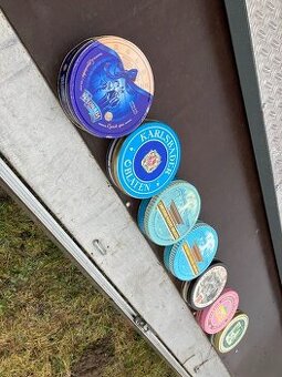 plechovka od lázeňských oplatků, karlovy vary