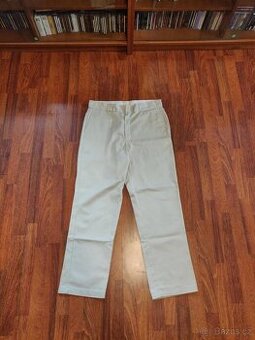 Dickies 874 Work Pants – béžové kalhoty, klasický střih, vel