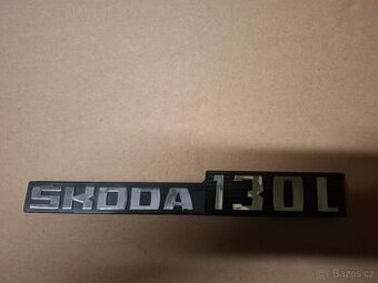 Nápis ŠKODA 130L