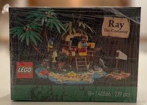 Nové LEGO Ideas 40566 Ray the Castaway (Trosečník Ray) GWP