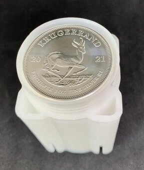 Stříbrné 20 x 1oz mince Krugerrand 2021