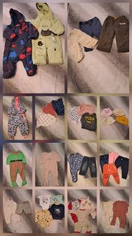 Dětské oblečení + chodítko