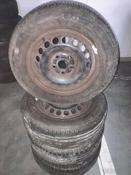 195/65/15 Letni na diskách 5x112 Oktavia 2