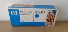 Originální toner HP Q2681A modrý