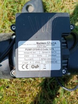 Čerpadlo k filtraci Marinex Pump CPS40 2 code