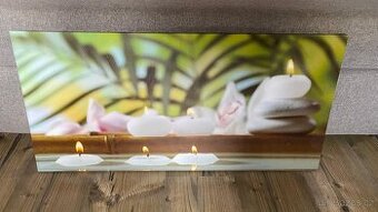 Obraz – svíčky (moderní dekorace)