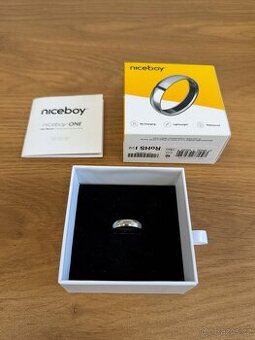 Platební prsten Niceboy Titan stříbrný, velikost 10