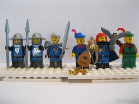 Lego figurky castle středověk B.Falcon,Ork,bard,sokolnice - 1