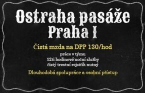 Ostraha pasáže Praha centrum