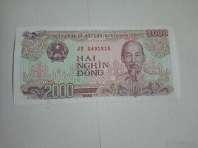 2000 Dong 1988 Vietnam UNC