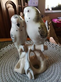 porcelánová soška dravce Germany