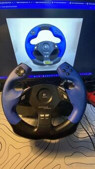 Prodám herní volant Logitech Driving Force s pedály