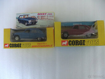 od CORGI a DINKY TOYS:RENAULT 16 v original krabickach