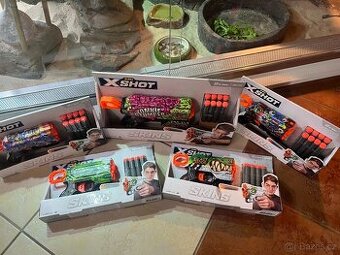 PĚNOVÁ PISTOLE NERF XSHOT N.O.V.Á.