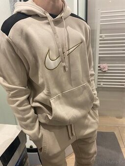 NIKE tepláková souprava béžová, vel. S, NOVÁ