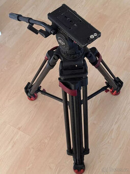 Sachtler Video 20 S1 Fluid Head s karbonovým stativem a stře - 1