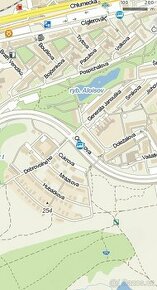 Parkovacího stání motocyklu Praha 9