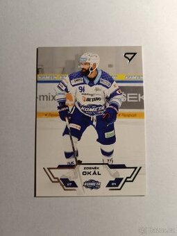 Hokejová kartička ELH Tipsport Zdeněk Okál - 1