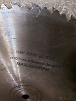 Pilový kotouč 700mm s karbidem