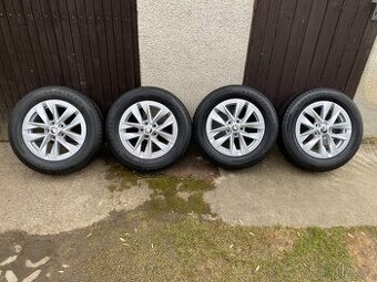 Originál alu kola Fabia 5.5jx15 et40 5x100 + pneu 185/65R15