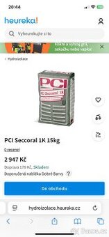 Pci secoral 1k hydroizolace