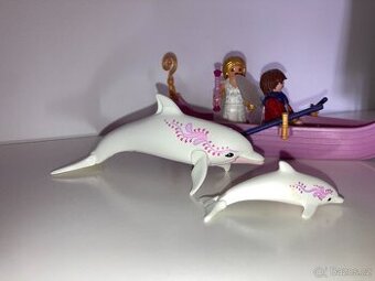 PLAYMOBIL PLAVBA VÍLÍ LODÍ S DELFÍNY - 1
