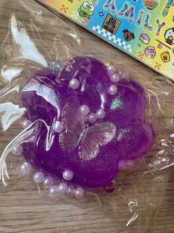 Nová squishy třpytivá tlapka - 1