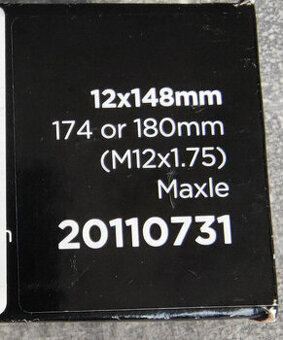 Axle Thule Maxle / Trek 174-180 mm adaptér TH20110731 vozík