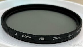 HOYA Cirkulární polarizačni filtr CIR-PL HD 58 mm