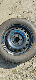 Plechová kola s pneu, Hyundai, Kia 5x114,3, 6Jx15, ET 48.