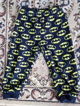 Dětské fleecové kalhoty Batman, vel. 98