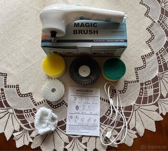 Aku usb rotační kartáč Magic Brush