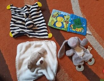 Mazlící dečky, muchláčky, pro miminka