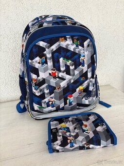 Školní aktovka Topgal vč. penálu Minecraftu
