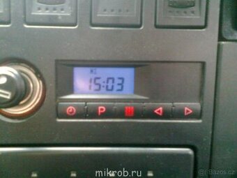 Ovládaní topení transporter t4