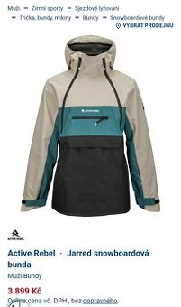 Lyzarska / snowboard bunda Active Rebel