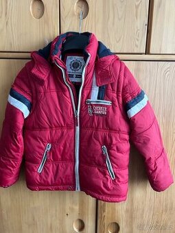 Vínová zimní bunda- Here & There