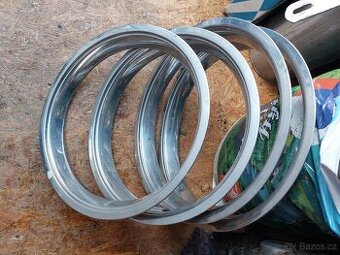 Nerezové límce 13".. Škoda 105-130, BMW, VW, Opel..